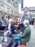 Graham Whiteside, John Higgins and Hadyn Collings